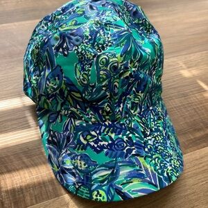 Lilly Pulitzer Floral Patterned Cap Perfect Condition
